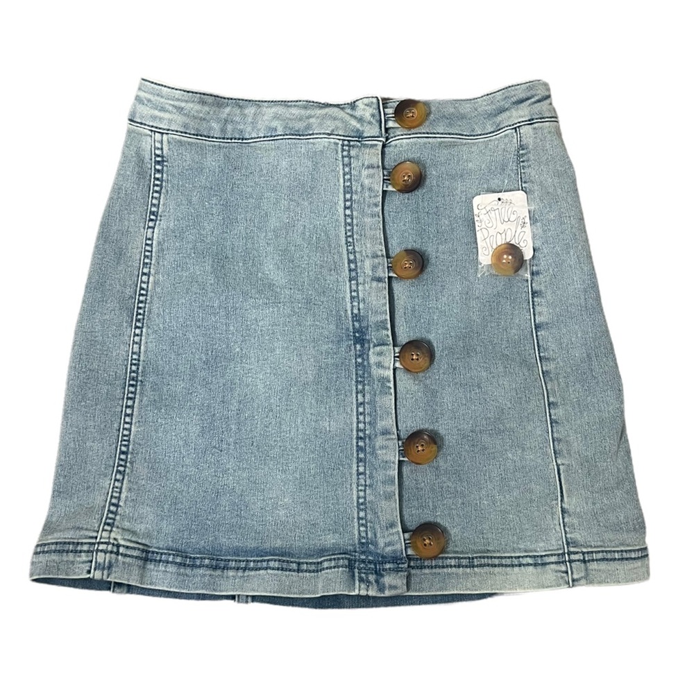 NWT Free People Button Down Skirt - Size 4